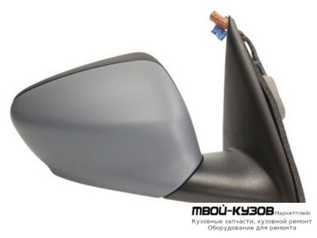 ЗЕРКАЛО ПРАВАЯ СТОРОНА ЭЛЕКТР С ПОДОГРЕВОМ , ТЕМПЕР ДАТЧИК (CONVEX) (ТАЙВАНЬ) для Citroen C-ELYSEE (2013-)