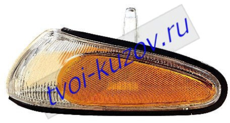 ECLIPSE (TALON) УКАЗАТЕЛЬ ПОВОРОТА левый угловой бело-желтый