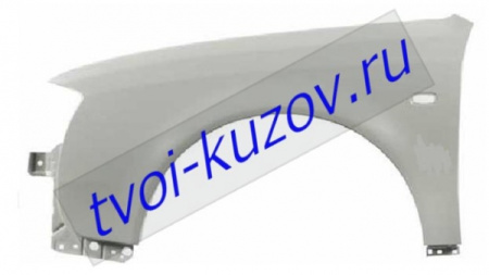 AUDI A6 КРЫЛО ПЕРЕДНЕЕ левое 4цил 6цил с ОТВ П-ПОВТОРИТЕЛЬ