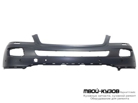 БАМПЕР ПЕРЕДНИЙ ВНЕШНИЙ , С ОТВ П/ОМЫВАТЕЛЬ , ПОД ДАТЧИКИ (ТАЙВАНЬ) для Mercedes W164 (ML) (07.2005-)