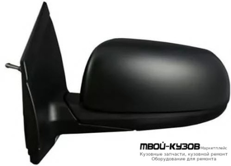 ЗЕРКАЛО ЛЕВАЯ СТОРОНА МЕХАН С ТРОСИК (CONVEX) (ТАЙВАНЬ) для KIA PICANTO (2012-)