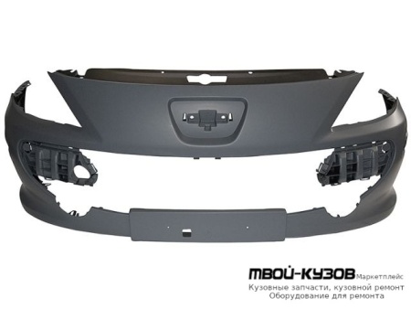 БАМПЕР ПЕРЕДНИЙ (КИТАЙ) для Peugeot 307 (2005-)