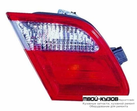 ФОНАРЬ ЗАДНИЙ ВНУТРЕН ЛЕВАЯ СТОРОНА (DEPO) КРАСНЫЙ-БЕЛ для Mercedes W210 (08.1995 - 08.1999) (09.1999 - 06.2002)