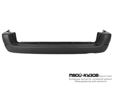 БАМПЕР ЗАДНИЙ ТЕМНО-СЕРЫЙ для Peugeot PARTNER / CITROEN BERLINGO / (2003-), Peugeot PARTNER / CITROEN BERLINGO (10.1996-), Citroen BERLINGO / PEUGEOT PARTNER (01.2003-), Citroen BERLINGO / PEUGEOT PARTNER (10.1996 - 12.2002)