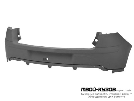 БАМПЕР ЗАДНИЙ (3 ДВ) (ИТАЛИЯ) для Citroen C4 (11.2004-) PICASSO (2006-)