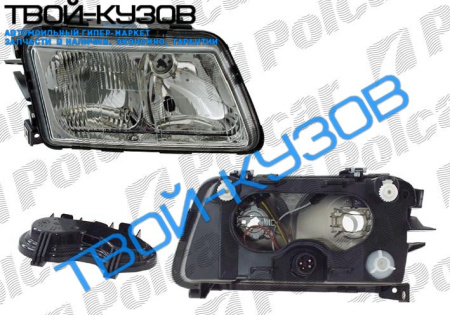 A3 01.96-12.99 ФАРА ЛЕВАЯ H1+H7
