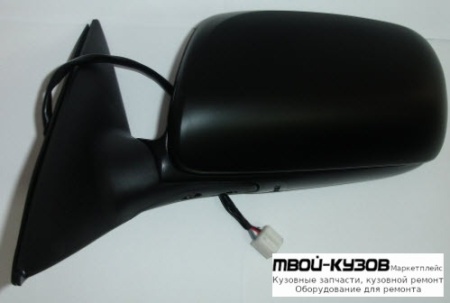 ЗЕРКАЛО ЛЕВАЯ СТОРОНА ЭЛЕКТР С ПОДОГРЕВОМ (CONVEX) ГРУНТ (ТАЙВАНЬ) для Toyota CAMRY V40 (01.2006-)