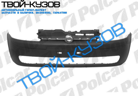 CORSA 2001- БАМПЕР ПЕРЕДНИЙ ЧЕРНЫЙ