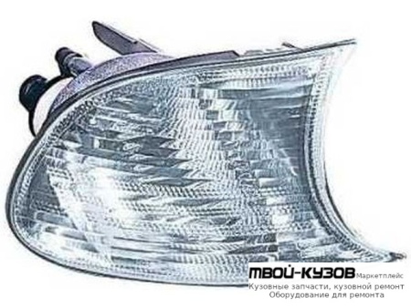 УКАЗ.ПОВОРОТА УГЛОВОЙ ПРАВАЯ СТОРОНА (DEPO) БЕЛЫЙ для BMW E46 КУПЕ (10.1998 - 03.2003) (2003-2006)
