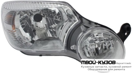 ФАРА ПРАВАЯ СТОРОНА С КОРРЕКТОР , ПРОТИВОТУМ (DEPO) для Skoda YETI (2010-)