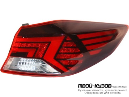 ФОНАРЬ ЗАДНИЙ ВНЕШНИЙ ПРАВАЯ СТОРОНА ДИОД (КИТАЙ) для Hyundai ELANTRA (2016-)