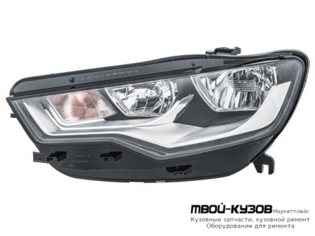ФАРА ЛЕВАЯ СТОРОНА С КОРРЕКТОР (DEPO) для Audi A6 (2011-)