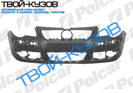 POLO HB 05-09 БАМПЕР ПЕРЕДНИЙ ГРУНТ