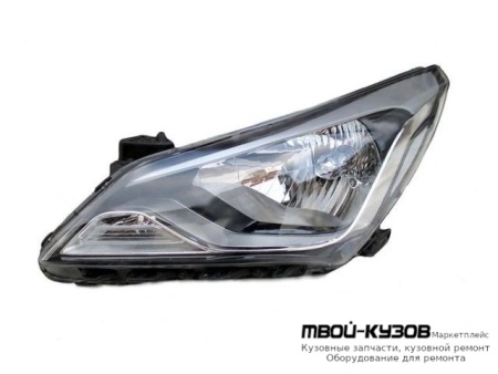 ФАРА ЛЕВАЯ СТОРОНА +/- КОРРЕКТОР (КИТАЙ) для Hyundai SOLARIS (2011-)
