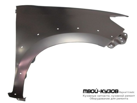 КРЫЛО ПЕРЕДНИЙ ПРАВАЯ СТОРОНА С ОТВ П/РАСШИРИТ , БЕЗ ОТВ ПОД ПОВТОРИТЕЛЬ (КИТАЙ) для Toyota HILUX (2011-2015)