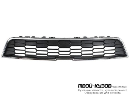 РЕШЕТКА РАДИАТОРА ВЕРХН (ХЭТЧБЭК) (ТАЙВАНЬ) для Chevrolet AVEO T300 (2011-)