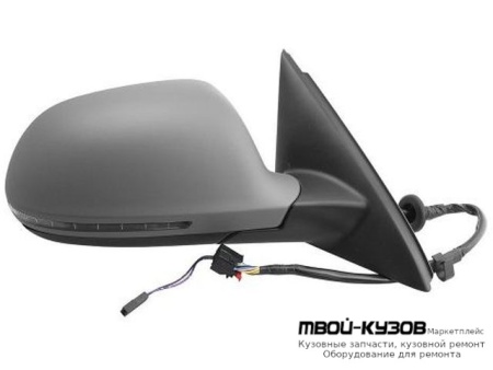ЗЕРКАЛО ПРАВАЯ СТОРОНА ЭЛЕКТР С ПОДОГРЕВОМ , УКАЗАТЕЛЬ ПОВОРОТА (КИТАЙ) для Audi Q3 (2011-)