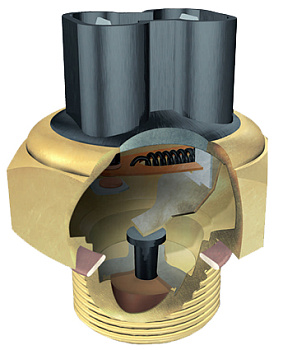 Датчик включения вентилятора ВАЗ-2108 ТМ-108-10 99-94С (LUZAR) LS0108