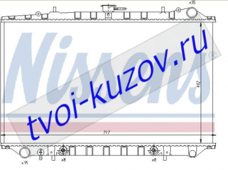 MAXIMA РАДИАТОР ОХЛАЖДЕН MT 3