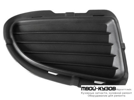 РЕШЕТКА БАМПЕРА ПЕРЕДНИЙ ПРАВАЯ СТОРОНА БЕЗ ОТВЕРСТИЙ ПОД ПРОТИВОТУМАННЫЕ ФАРЫ (ТАЙВАНЬ) для Fiat GRANDE PUNTO (2005-)