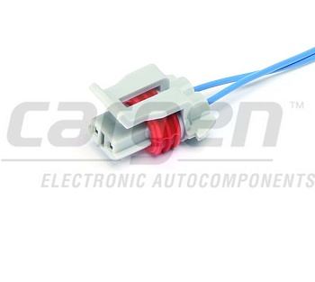 Колодка соединительная датчика коленвала ВАЗ-2108-15,2110-12 с проводами (герметичная) (Сargen)