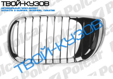 E46 02- РЕШЕТКА В КАПОТЕ правая сторона