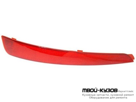 ФОНАРЬ-КАТАФОТ ЛЕВАЯ СТОРОНА В ЗАДНИЙ БАМПЕР (КИТАЙ) для Skoda OCTAVIA (2013-2017)