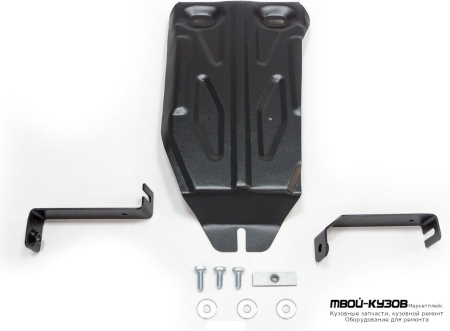 ЗАЩИТА ПОДДОНА , С КРЕПЛЕН , СТАЛЬН для Renault DUSTER (2010-), Nissan TERRANO (2014-)