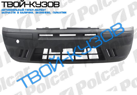 PUNTO II 99 - (3ДВ) БАМПЕР ПЕРЕДНИЙ ЧЕРНЫЙ
