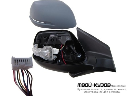 ЗЕРКАЛО ПРАВАЯ СТОРОНА ЭЛЕКТР С ПОДОГРЕВОМ , УКАЗАТЕЛЬ ПОВОРОТА , АВТОСКЛАДЫВ (CONVEX) (ТАЙВАНЬ) для Honda CRV (2012-)