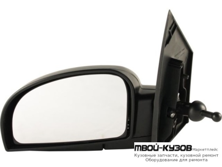 ЗЕРКАЛО ЛЕВАЯ СТОРОНА МЕХАН С ТРОСИК (ТАЙВАНЬ) для Hyundai GETZ (2003-2005), Hyundai GETZ (2005-)