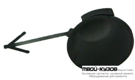 ЗАГЛУШКА БУКСИРОВ КРЮКА БАМПЕРА ПЕРЕД (ТАЙВАНЬ) для Opel CORSA (2006-)