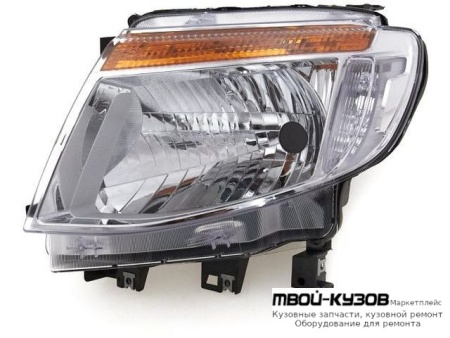 ФАРА ЛЕВАЯ СТОРОНА ВНУТРИ ХРОМ (DEPO) для Ford RANGER (2006-)