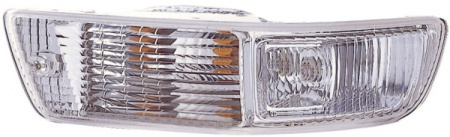 RAV4 УКАЗАТЕЛЬ ПОВОРОТА нижний левый в бампер белого цвета