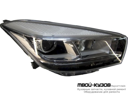 ФАРА ПРАВАЯ СТОРОНА ЛИНЗОВАННАЯ С КОРРЕКТОР (КИТАЙ) для Chery TIGGO 4 (2018-2023) / TIGGO 4 PRO (2020-2023)