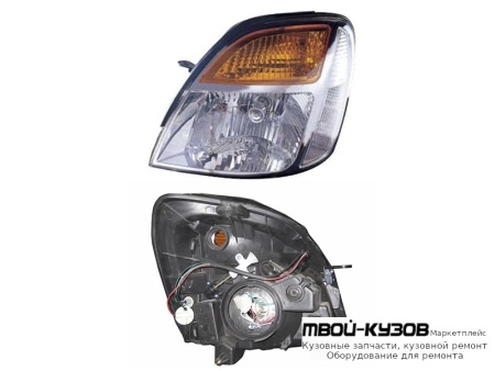 ФАРА ЛЕВАЯ СТОРОНА (КИТАЙ) для Hyundai STAREX (1997-2007)