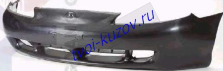 ELANTRA БАМПЕР передний черного цвета