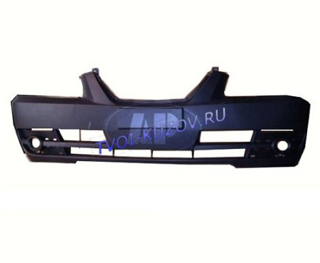 БАМПЕР ПЕРЕДНИЙ черный с отв.под п/т.SDN -06  - для HYUNDAI ELANTRA