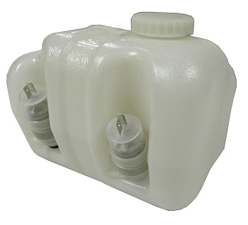 Бачок омывателя ВАЗ-2123 (под 2 мотора) с моторами