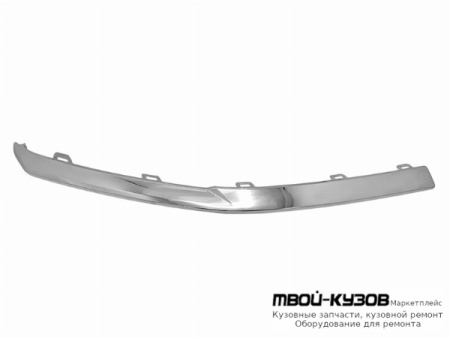 МОЛДИНГ БАМПЕРА ПЕРЕДНИЙ ПРАВАЯ СТОРОНА ВЕРХН (КИТАЙ) для Geely MONJARO (2021-)