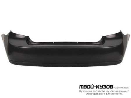 БАМПЕР ЗАДНИЙ (СЕДАН) ЧЁРНЫЙ (ТАЙВАНЬ) для Chevrolet LACETTI (2004-) / DAEWOO NUBIRA (2004-)