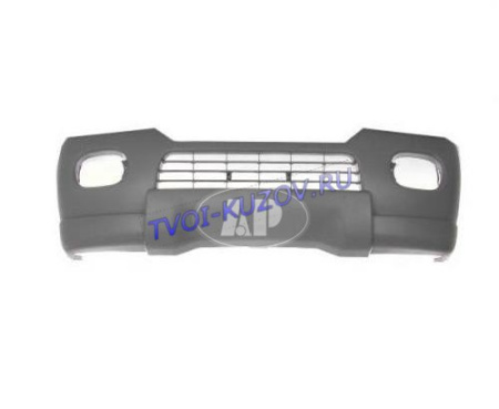 БАМПЕР ПЕРЕДНИЙ с отв.под п/т.с решёткой  - для MITSUBISHI PAJERO MONTERO