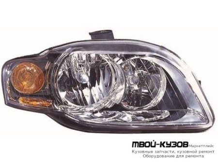 ФАРА ПРАВАЯ СТОРОНА С КОРРЕКТОР (DEPO) для Audi A4 (2005-2007)
