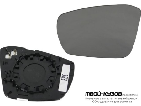 СТЕКЛО ЗЕРКАЛА ЛЕВАЯ СТОРОНА С ПОДОГРЕВОМ (КИТАЙ) для Skoda OCTAVIA (2013-2017)