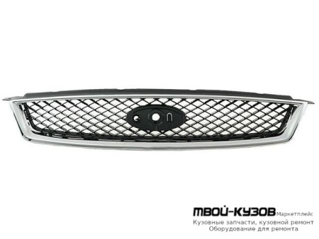 РЕШЕТКА РАДИАТОРА С МОЛДИНГ ХРОМ (ТАЙВАНЬ) для Ford FOCUS (2005-)