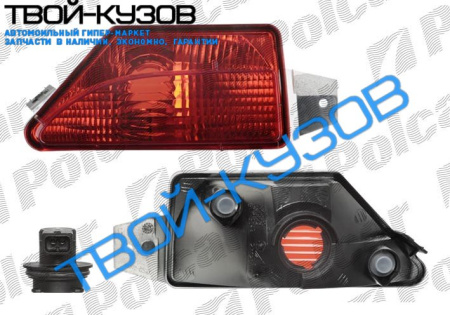 BRAVO 07- ПРОТИВОТУМАННАЯ ФАРА В ЗАДНЕМ БАМПЕРЕ L   TYC