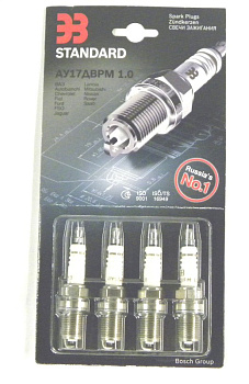 Свечи А-17 ДВРМ зазор 1,0 в блистере