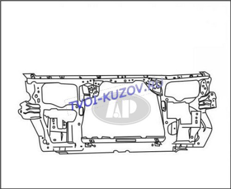 ПАНЕЛЬ ПЕРЕДНЯЯ бензин  - для MAZDA 626