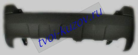 MAVERICK (ESCAPE USA 01-04) БАМПЕР задний без ОТВ П-РАСШИРИТ СЕР