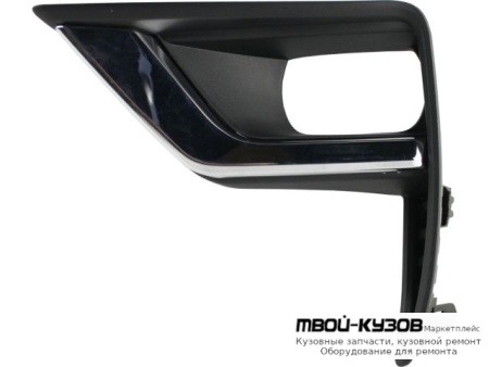 РЕШЕТКА БАМПЕРА ПЕРЕДНИЙ ЛЕВАЯ СТОРОНА С ХРОМ МОЛДИНГ (КИТАЙ) для Toyota LANDCRUISER PRADO 150 (2017-)